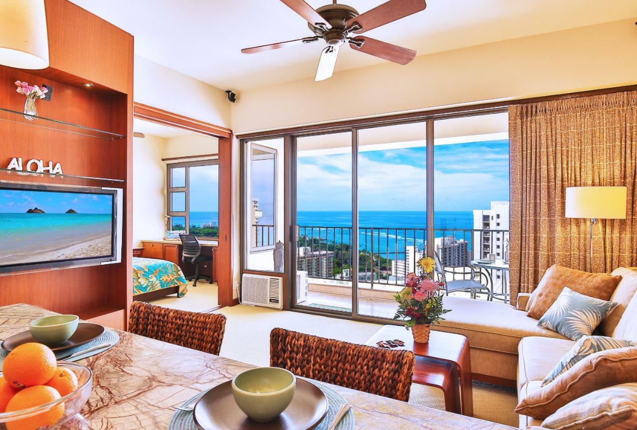 Upscale Penthouse With Ocean Views - Free Parking Apartamento Honolulu Exterior foto